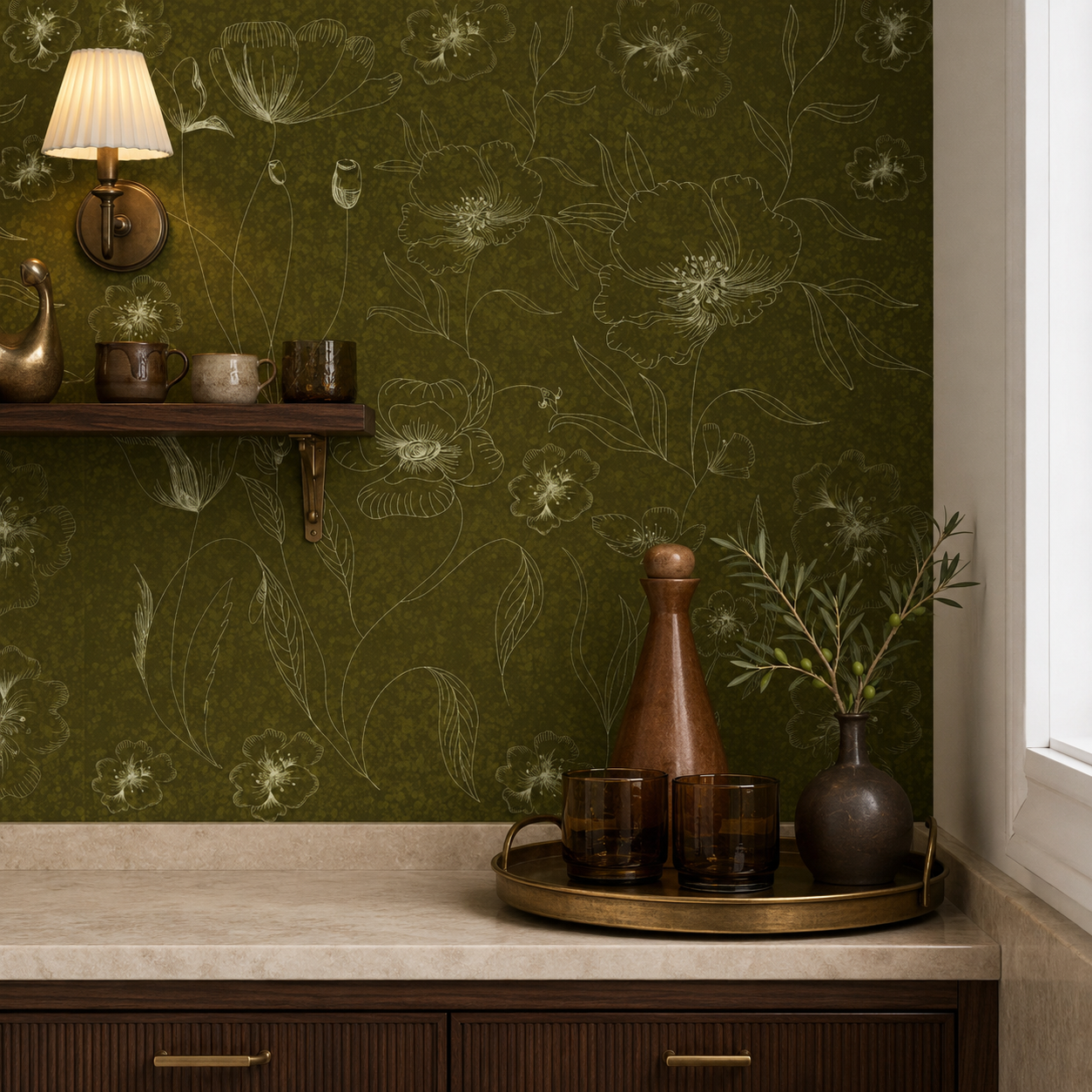Painted Lady Wallpaper