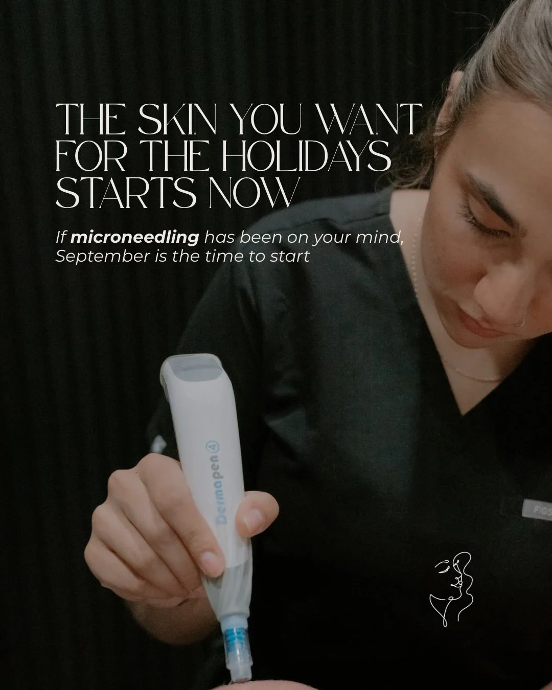 The skin you want for the holidays starts now. ✨

If microneedling has been on your mind, September is a good time to start.

Between fall events, family photos, holiday parties, travel plans, and everything else coming up, it makes sense to give you