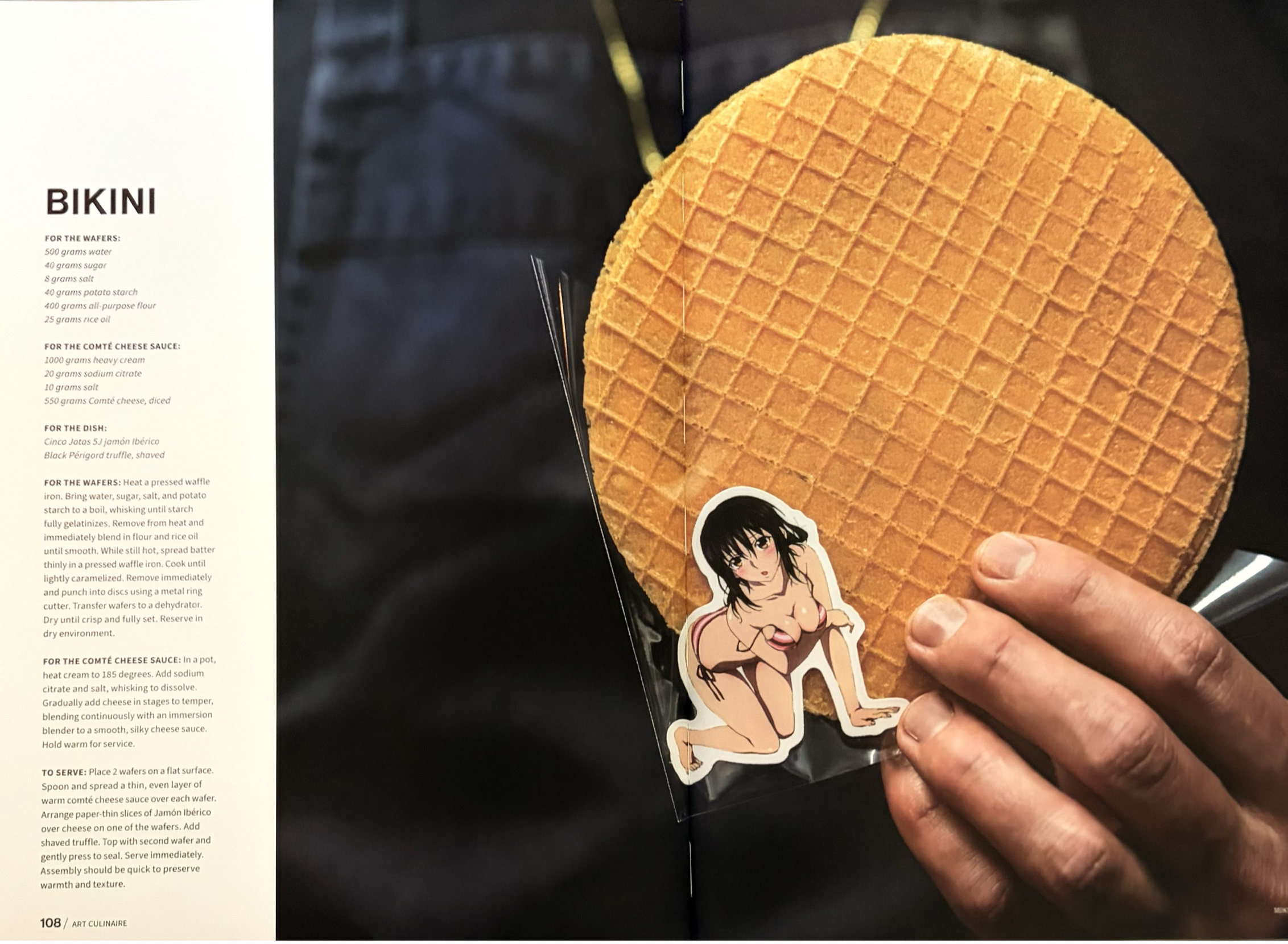 Chef Mike Bagale recipes for signature, viral bar snacks featured in the prestigious Art Culinaire magazine https://artculinairemagazine.com
