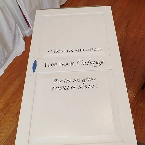 A Different Kind of Lettering Project