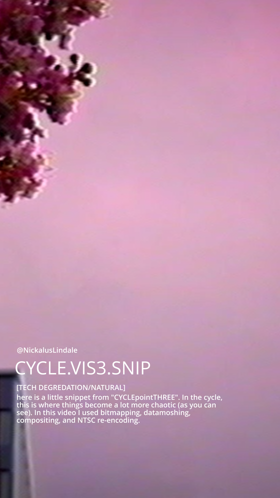 CYCLE: Impressionism, Electronica and a Field Microphone