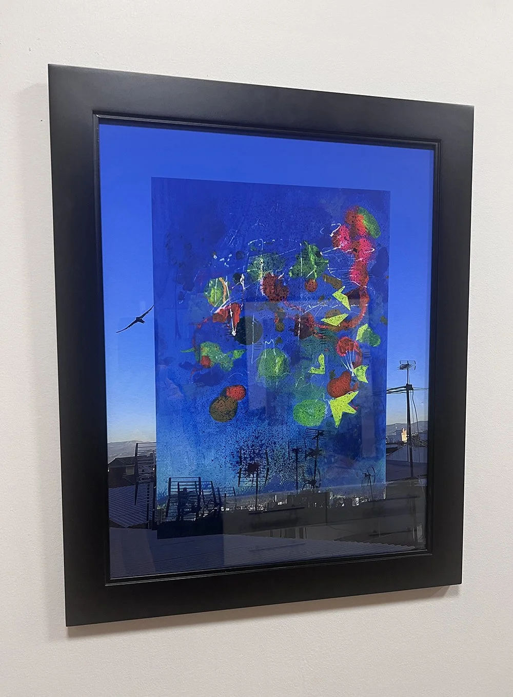 Framed mixed media by Mary Tassone