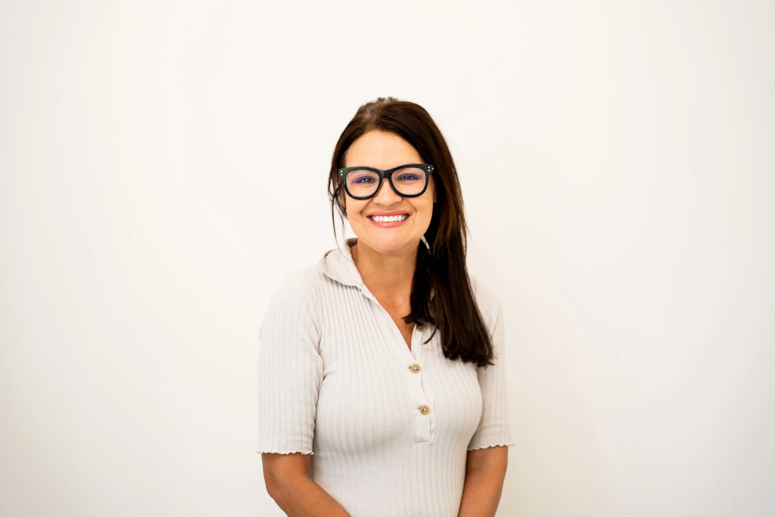 Self portrait of Leslie Abasta, Chairperson of Prospero