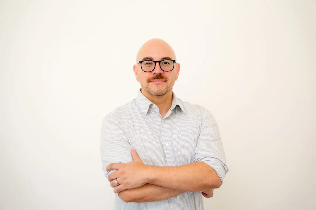 Self portrait of Erick Serrato, Executive Director of Prospero