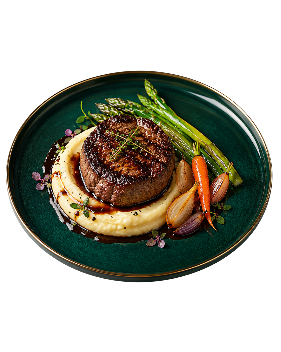 Lamb Chops with Cognac Cream Sauce