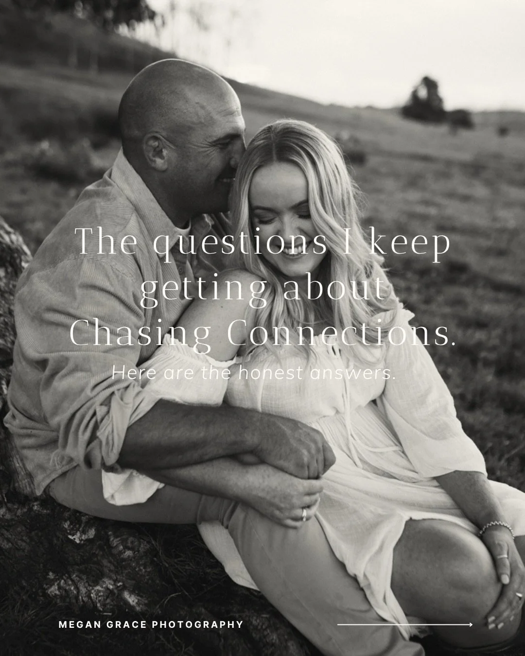 The questions I keep getting about Chasing Connections - answered honestly.

If you have one that&rsquo;s not here, DM me. Pre-sales open Wednesday at 10am - more than 16 hours of video content, four modules, four live calls, and the first 48 hours i