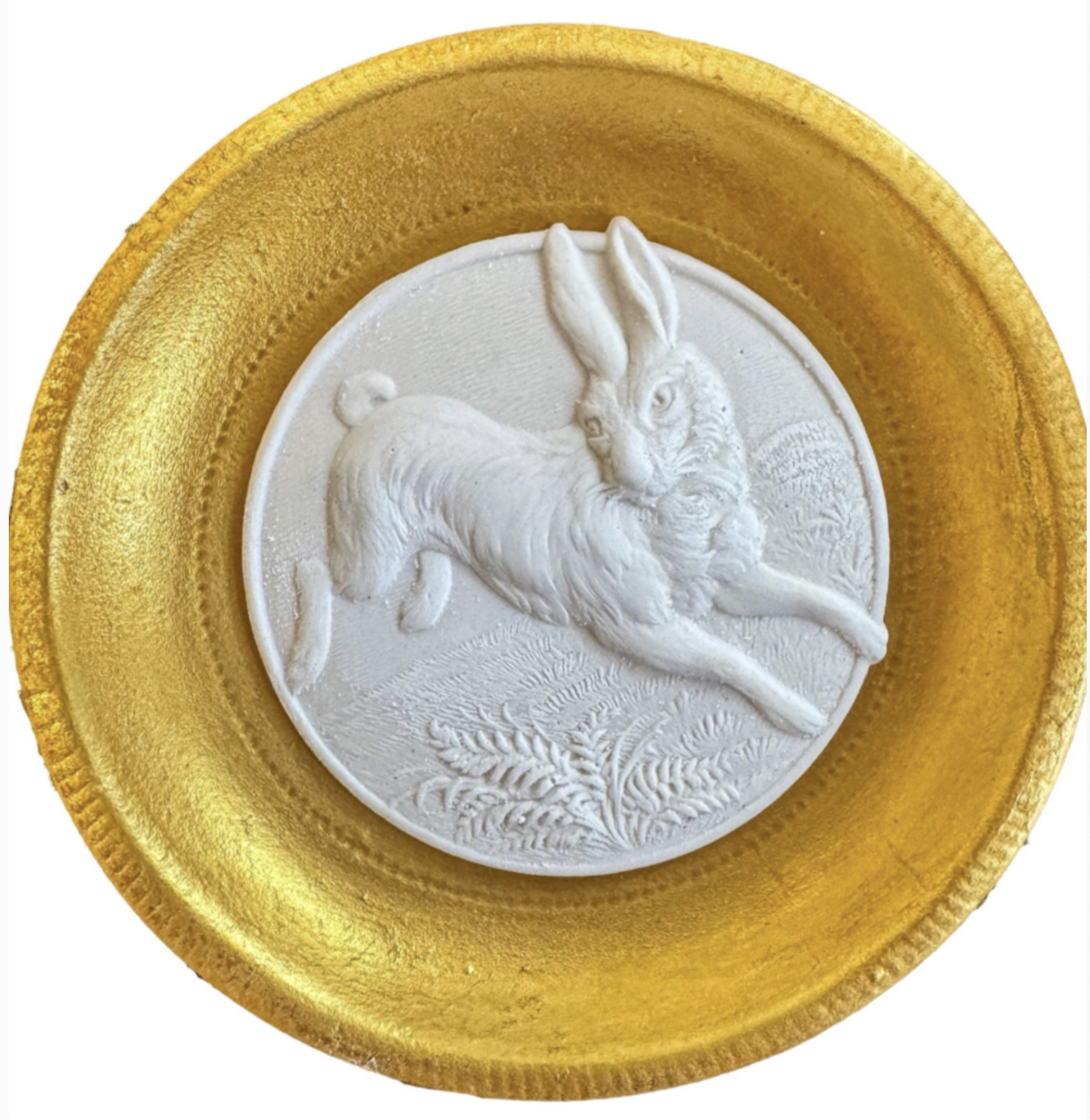 Cast Rabbit Intaglio