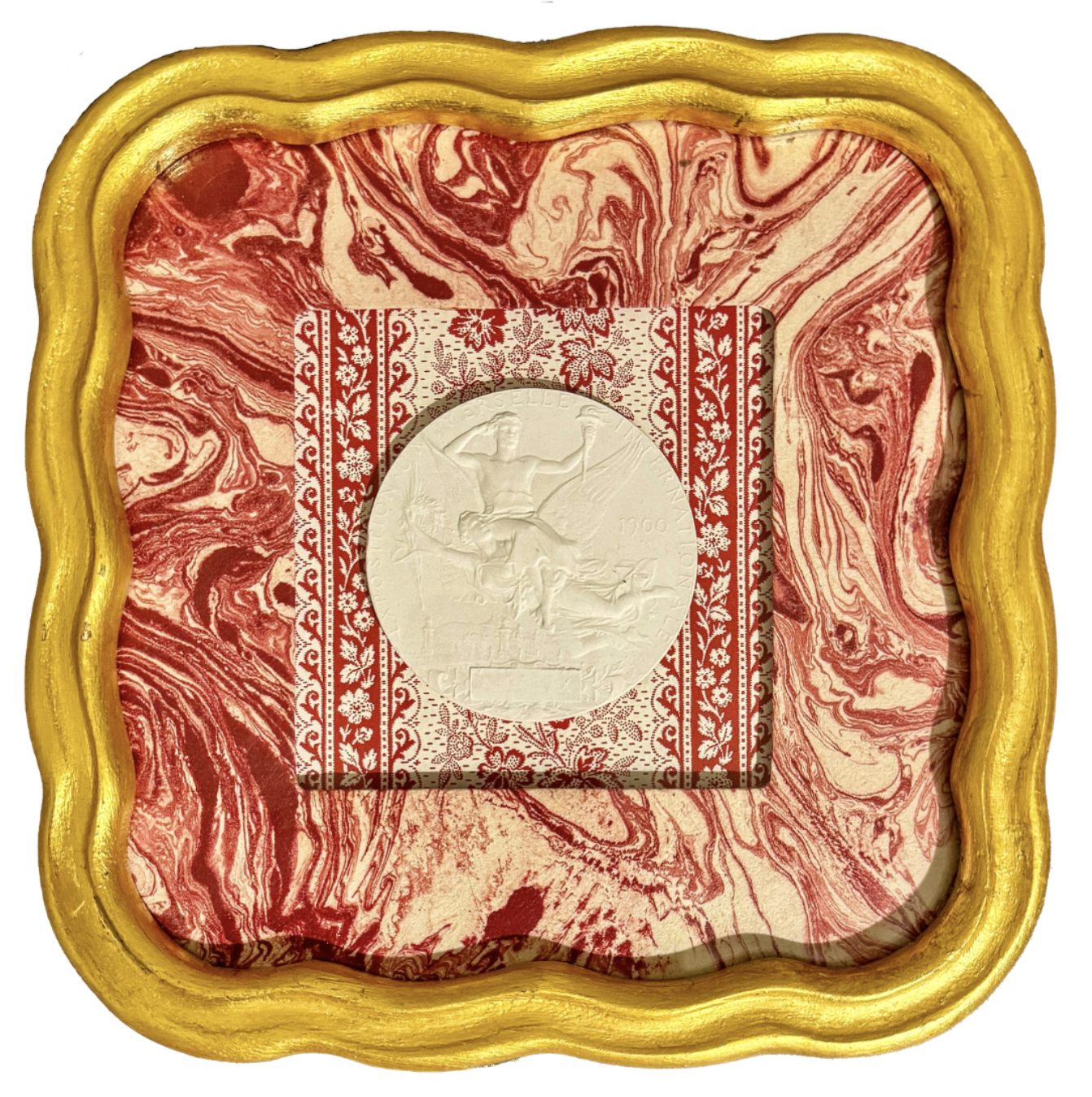 Red Intaglio II