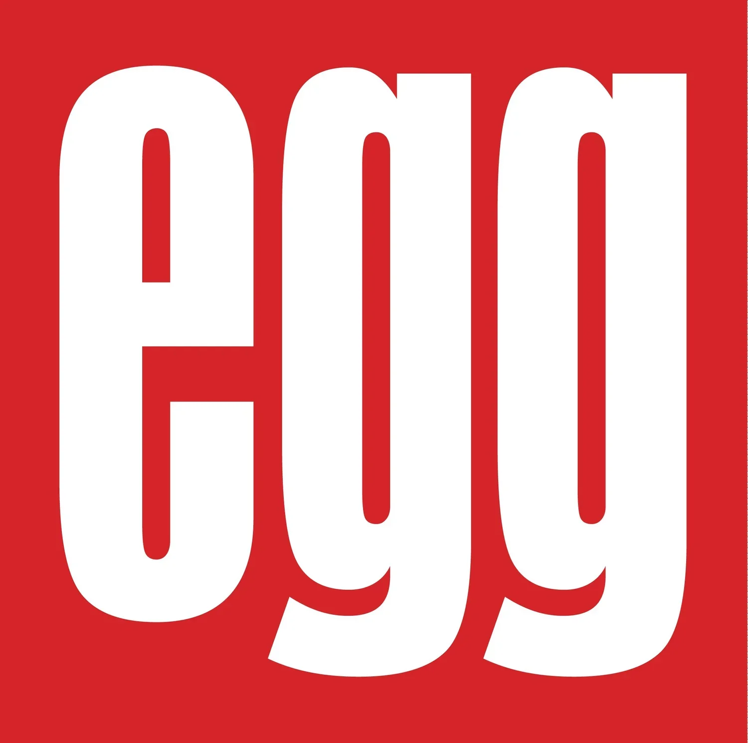 Close-up of a red background with white, bold, stylized text reading 'Open'.
