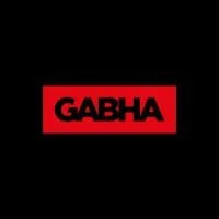 GABHA logo with red text on black background
