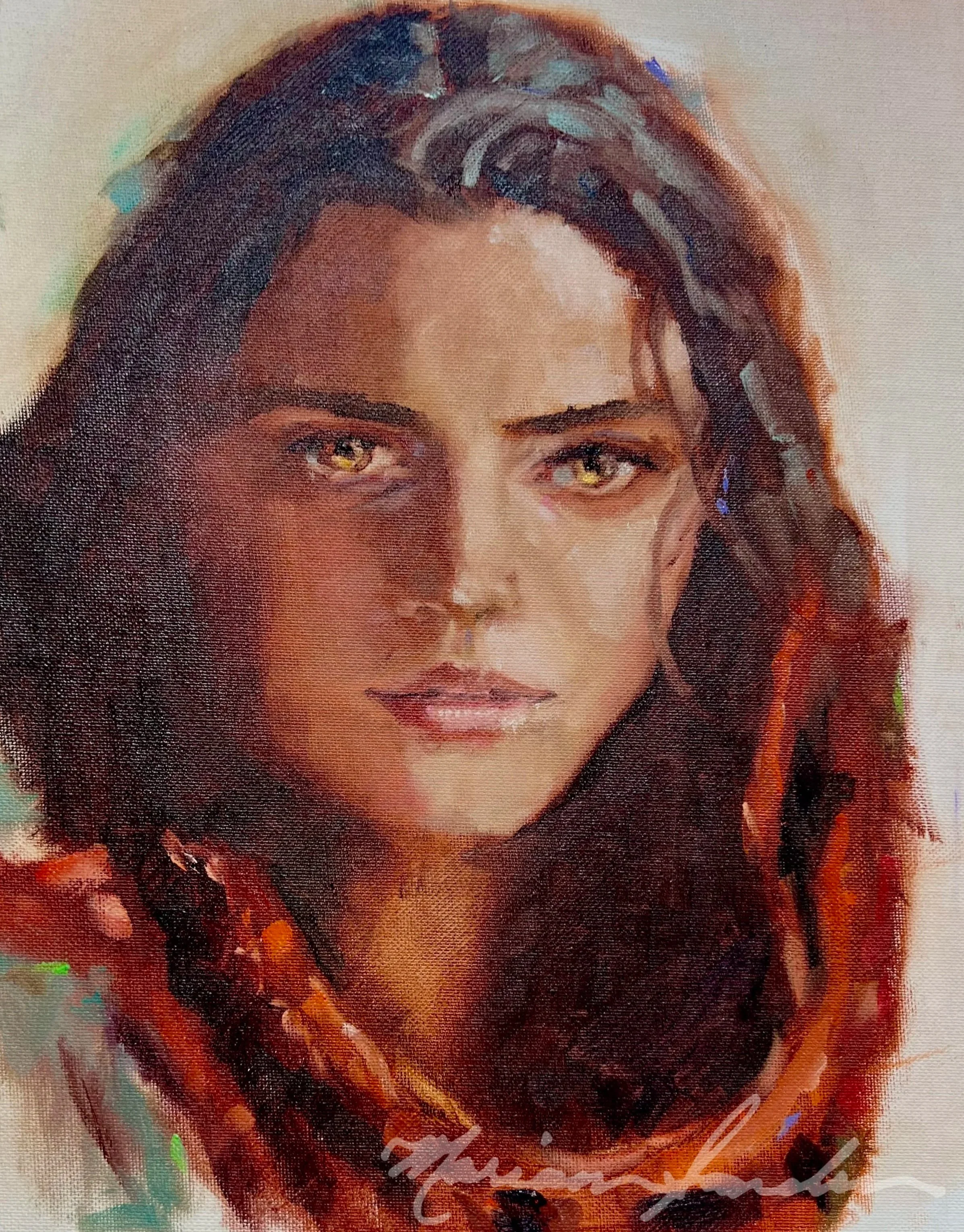 She Carries Fire in Her Eyes