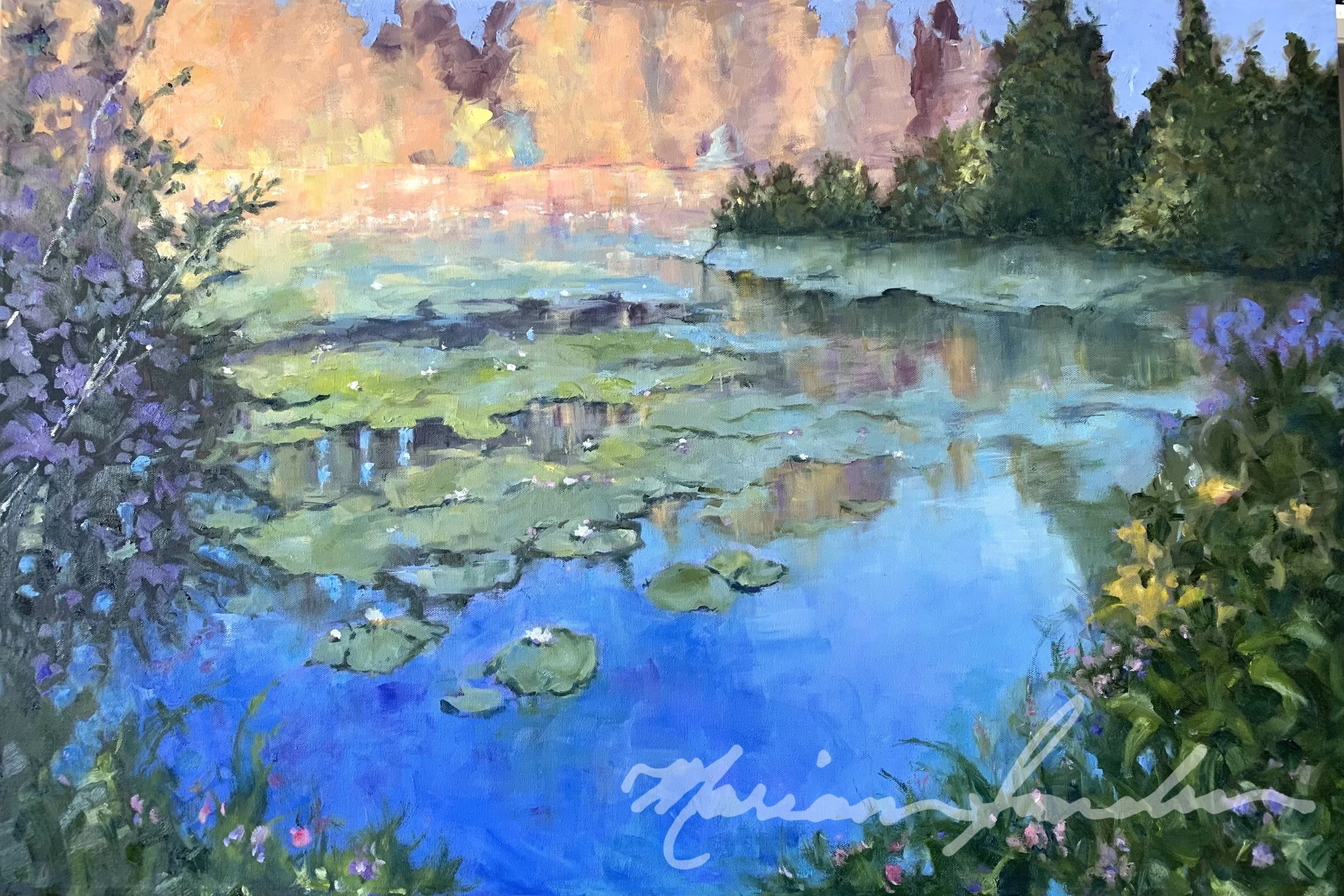 Where the Lillies Sparkle
