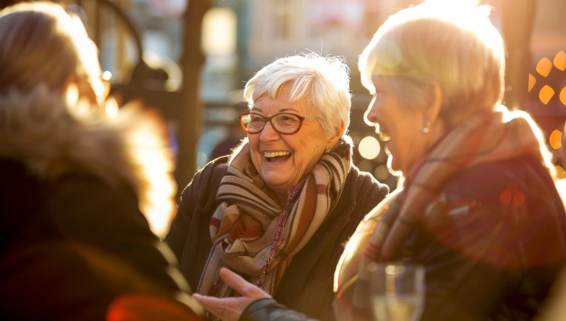 old friends discussing their estate planning