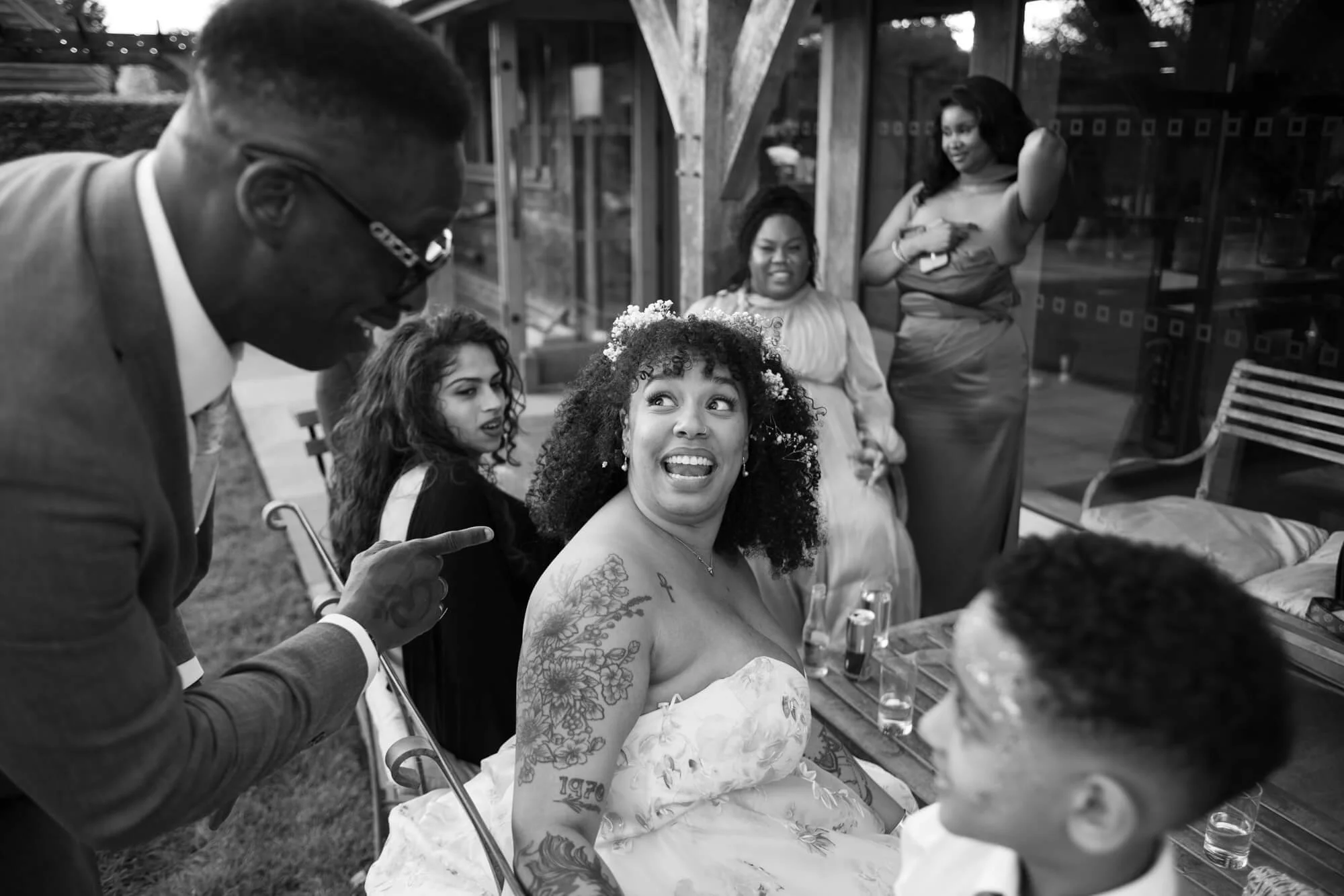 Capturing the Vibrant Energy of Chloe and Harleys Big day / Documentary  Wedding Photography at Rackley’s Chiltern Hills