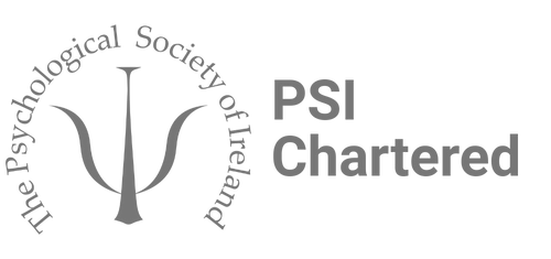 Logo of The Psychological Society of Ireland with text 'PSI Chartered'.