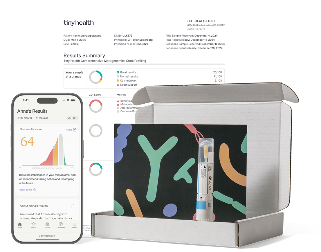 Tiny Health - Gut Health Lab Test