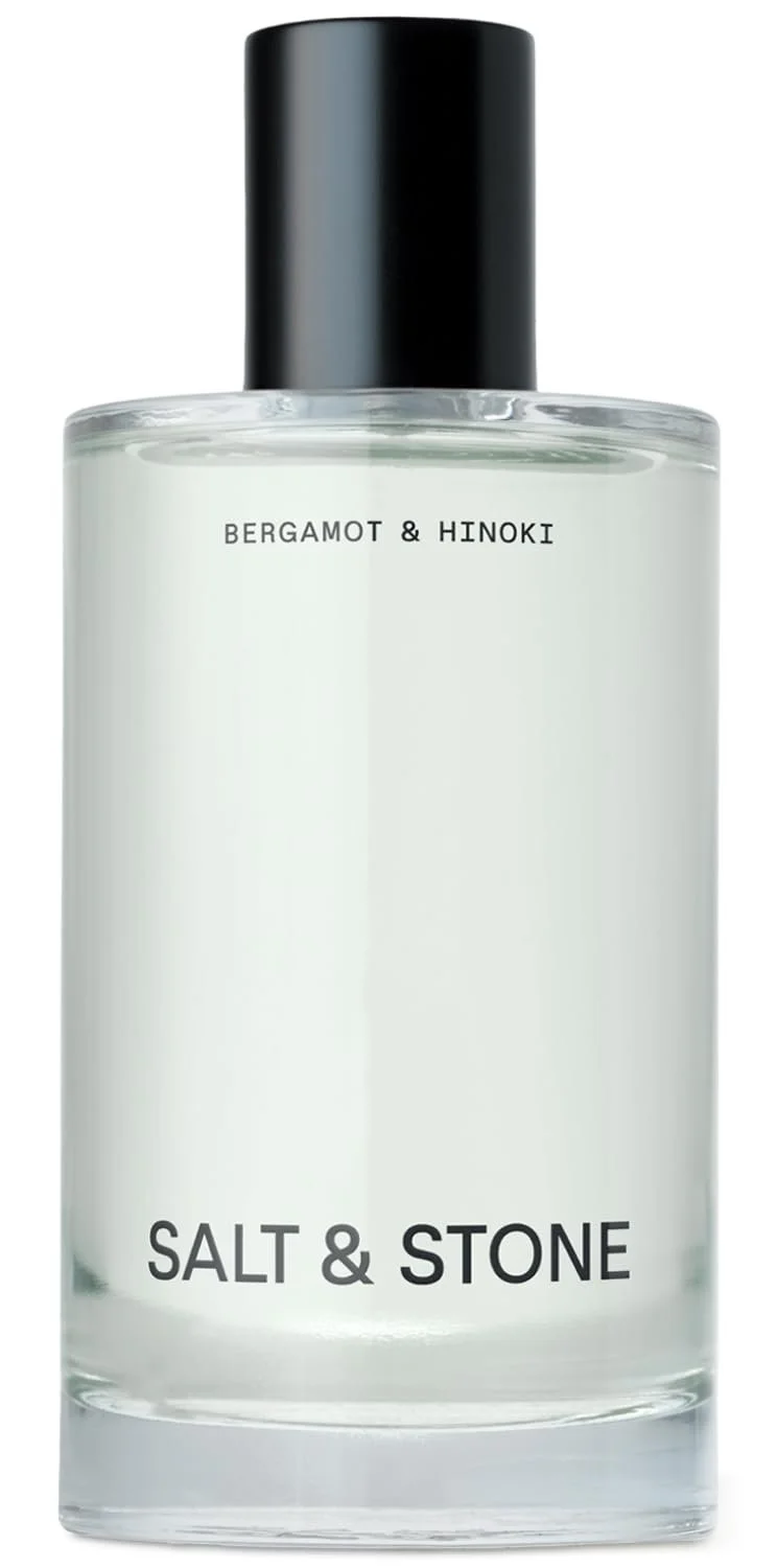 Salt & Stone Hair & Body Mist for Women & Men, Bergamot & Hinoki 3.4 fl oz | Body & Hair Mist, Citrus & Woody Scented Body Spray, Gender Neutral Fragrance with Glycerin & Red Algae, Vegan, Paraben-Free