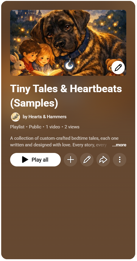 Tiny Tales & Heartbeats Playlist Cover.png