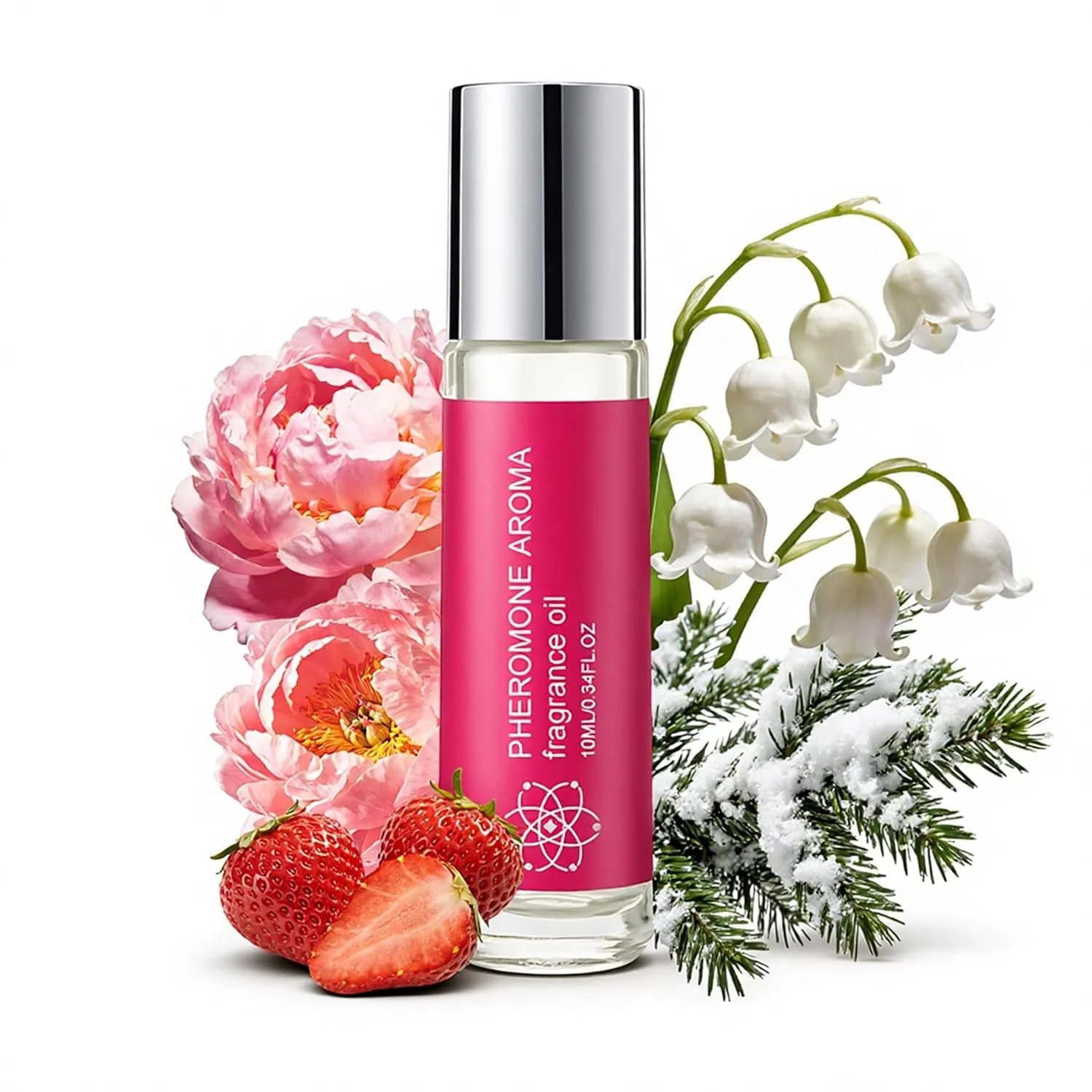 Pheromones Perfumes for Women, Long Lasting Roll On Oil Eau de Parfum 10mL