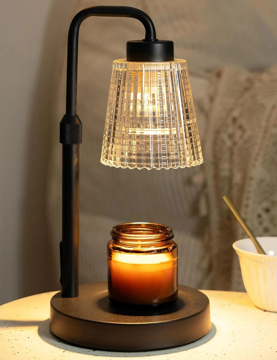 GODONLIF Candle Warmer Lamp with Cycle Timer, Birthday Gifts for Women Mom Her, House Warming Gifts New Home Room Decor, Wax Melt Warmer for Jar Candles with 2 Bulbs