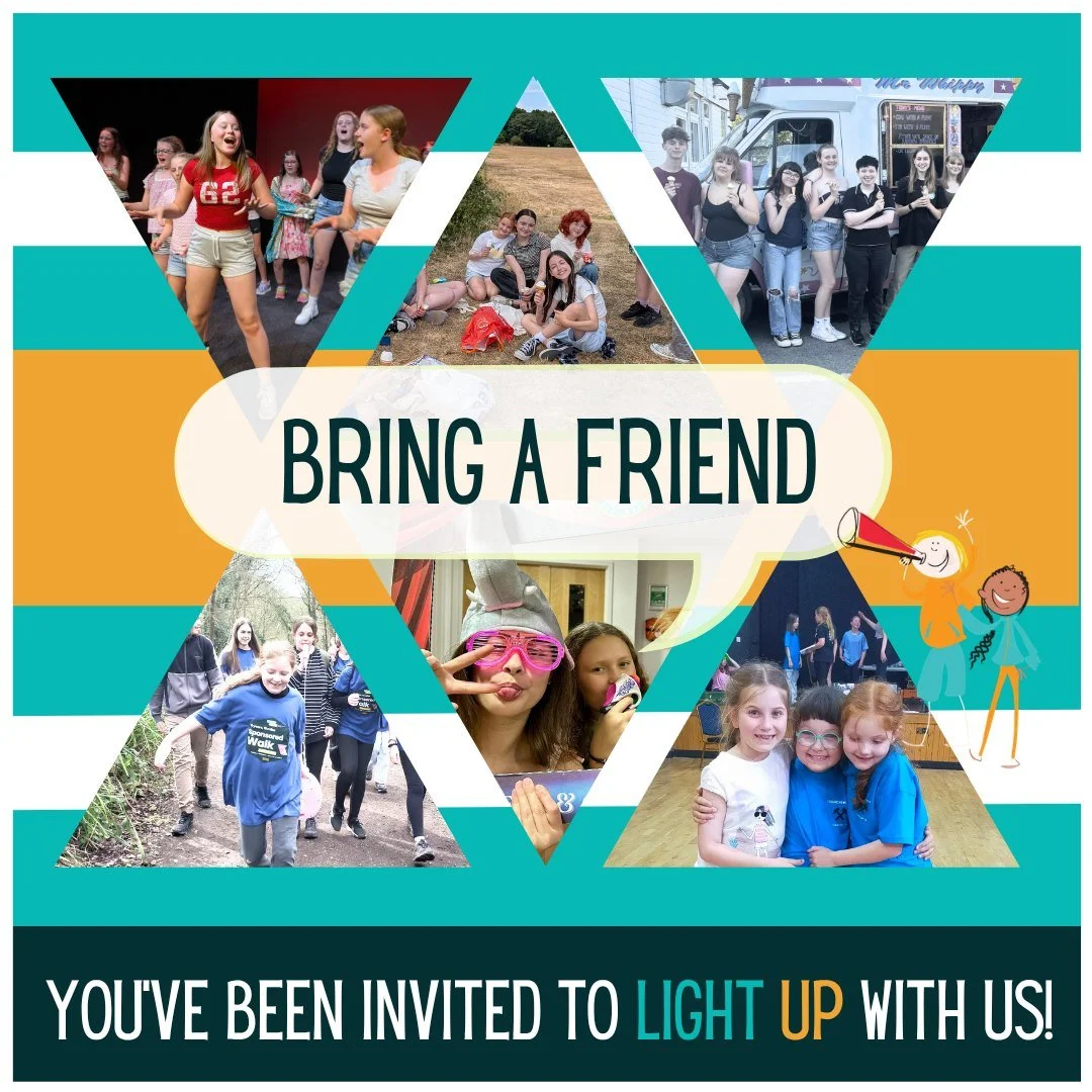 KNOW SOMEONE WHO&rsquo;D LOVE LIGHT UP? 🎭❤️

There&rsquo;s always room for one more.

During the week beginning 28 September, our Company classes are opening their doors for Bring a Friend Week!

Bring along someone who loves performing, making thin