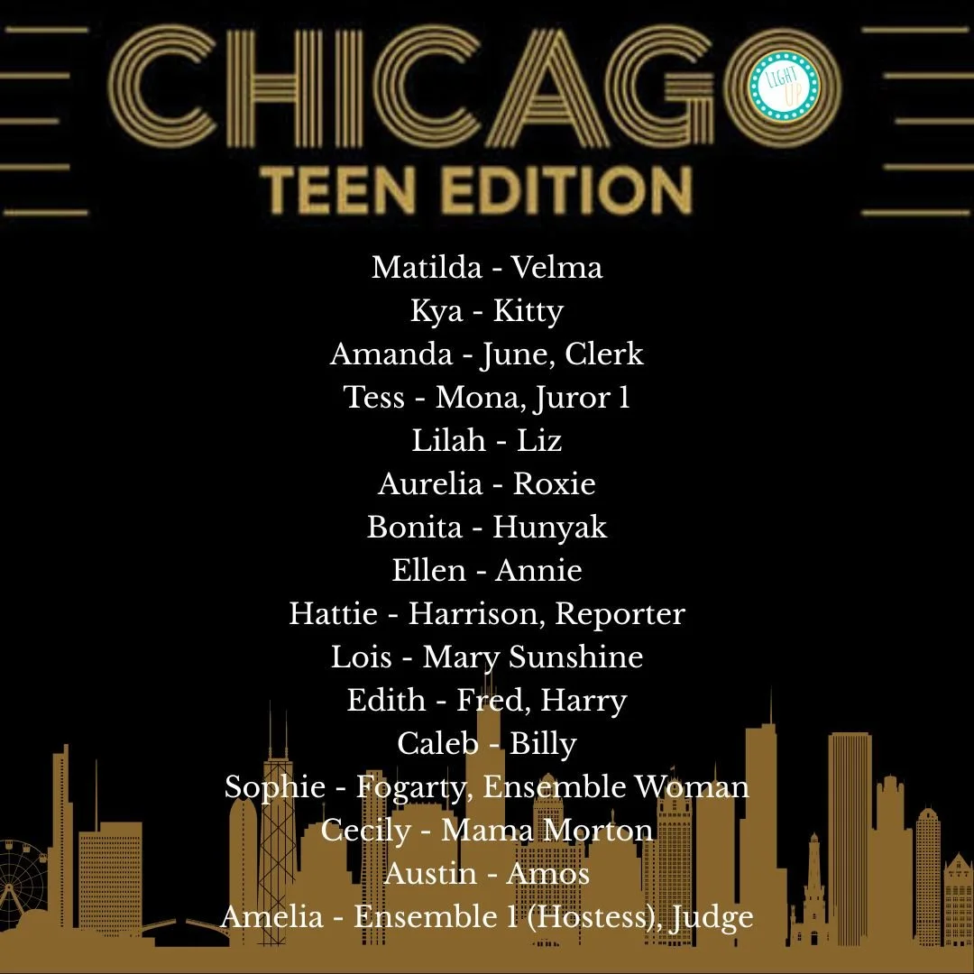 The verdict is in and our TYP: Chicago Teen Edition cast is officially out! 🔥

This October Half Term, our brand-new Teen Youth Project will be bringing all that jazz, scandal and showbiz  to the stage &mdash; as we stamp our passport and head to Ch
