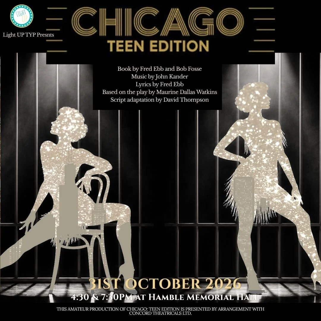 🚨 EXTRA EXTRA: CHICAGO TICKETS ARE ON SALE! 🚨

Get your jazz hands ready for Murder, Money, Fame and a whole lot of razzle-dazzle. 

Our brand-new TYP: Chicago Teen Edition is bringing all the scandal, showbiz and show-stopping numbers to the stage