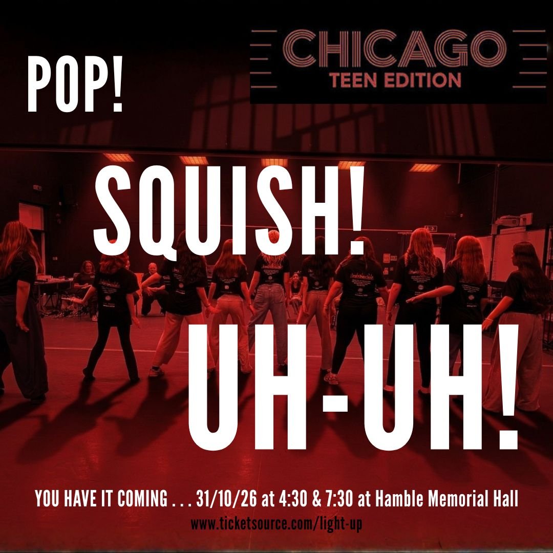 POP! 💥 SQUISH! 🔪 AHH! 👀

Two days into rehearsals and our Chicago Teen Edition cast are already making some noise. And if the first few days are anything to go by, you're in for one killer show!

🎭 Saturday 31 October &mdash; two performances
🎟️