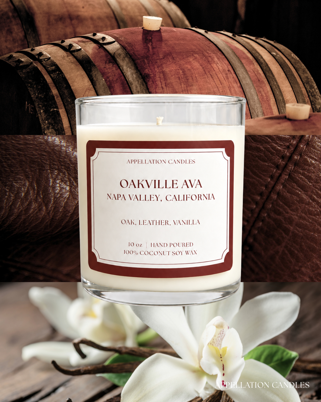 Oakville AVA Candle           - Oak, Leather, Vanilla