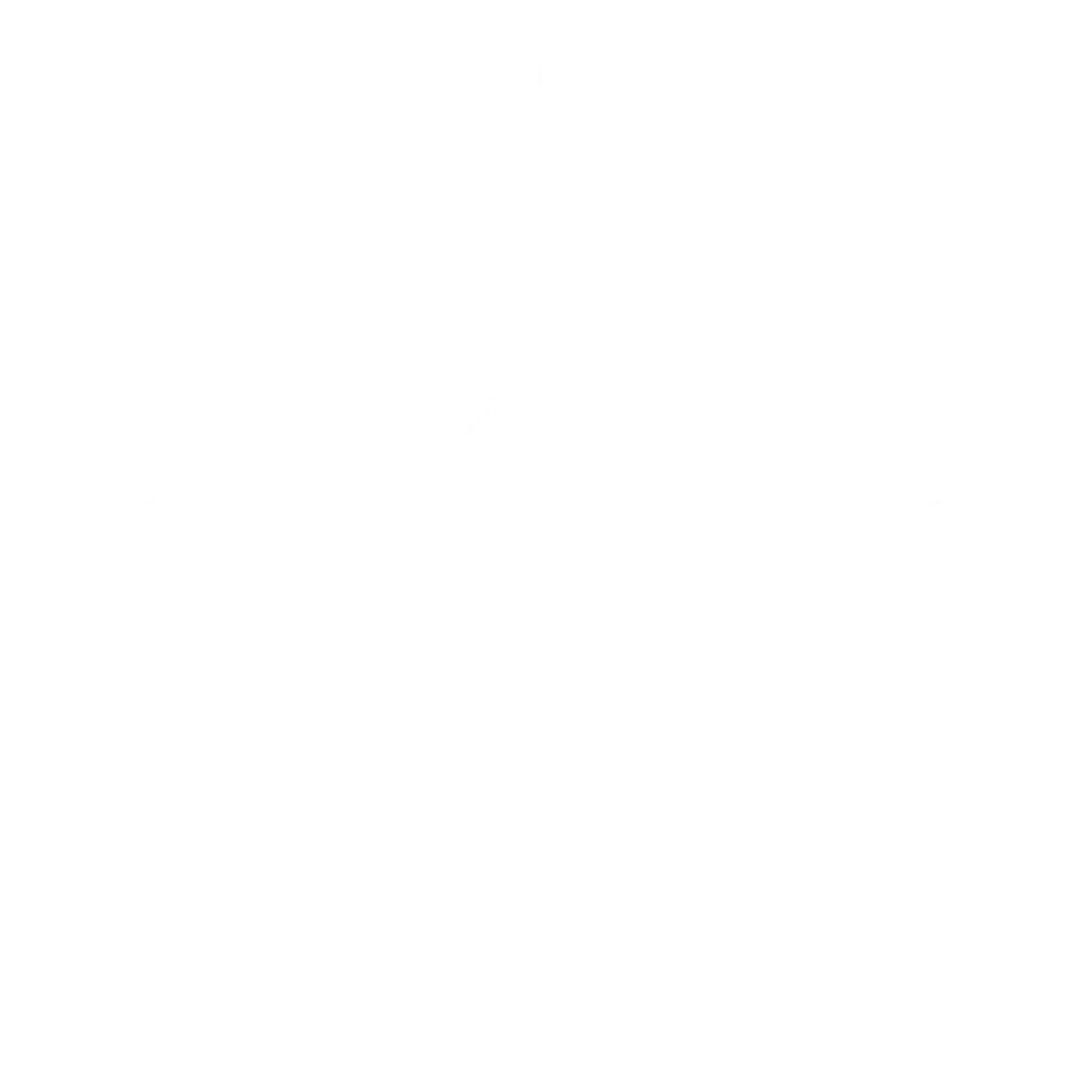 Transparent background with a white reflective, stylized diamond-shaped logo in the center.