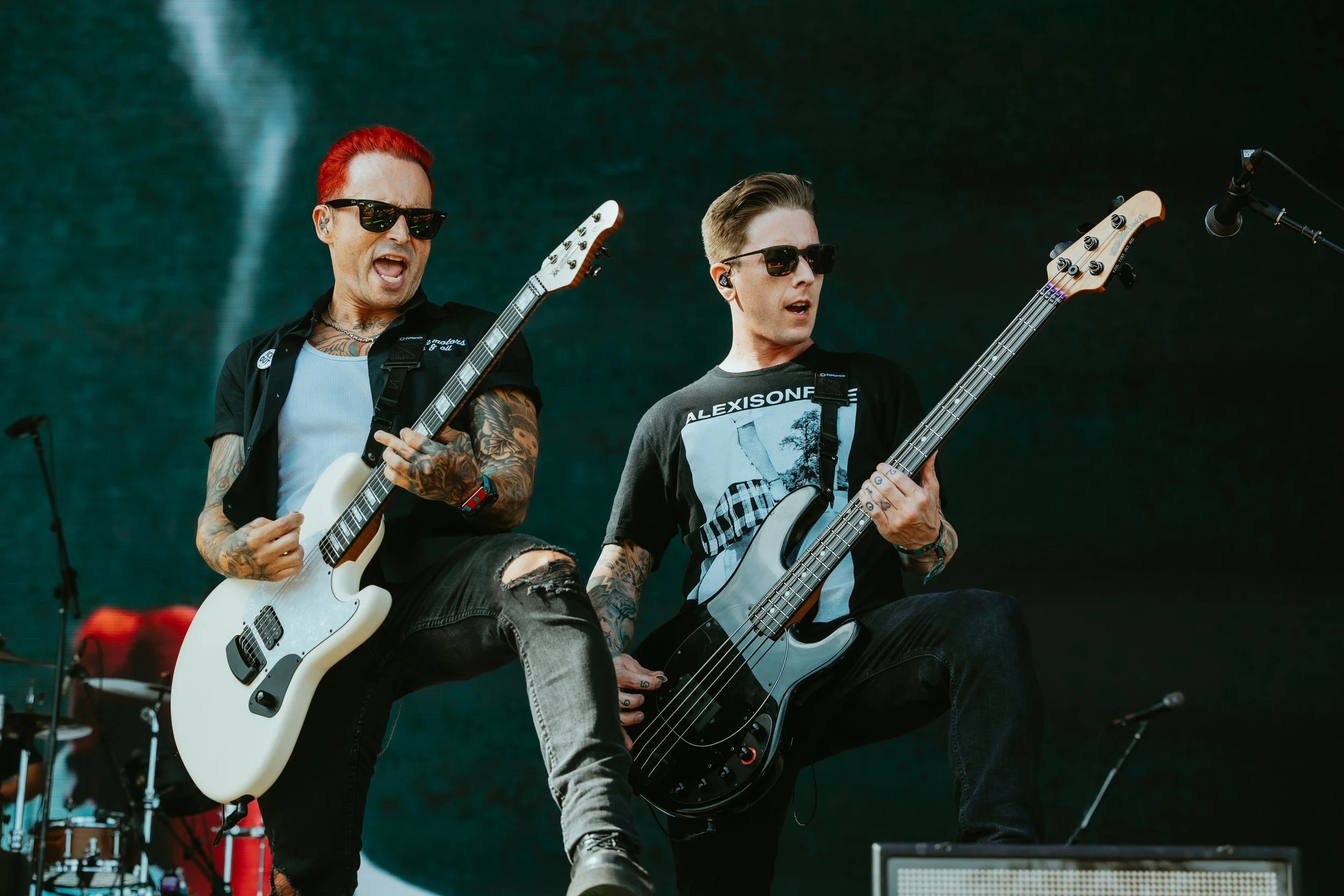 Sleeping With Sirens at Vans Warped Tour in Long Beach, California