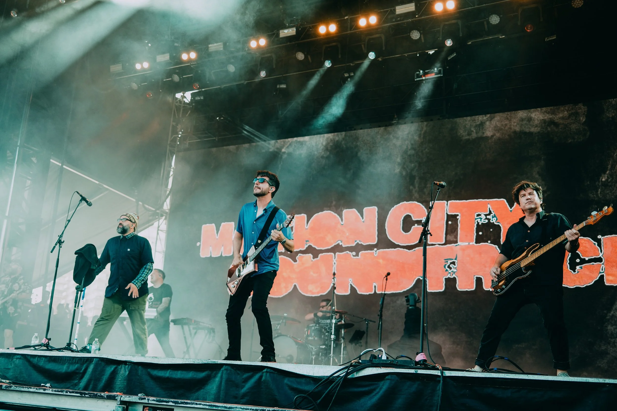Motion City Soundtrack at Vans Warped Tour in Long Beach, California