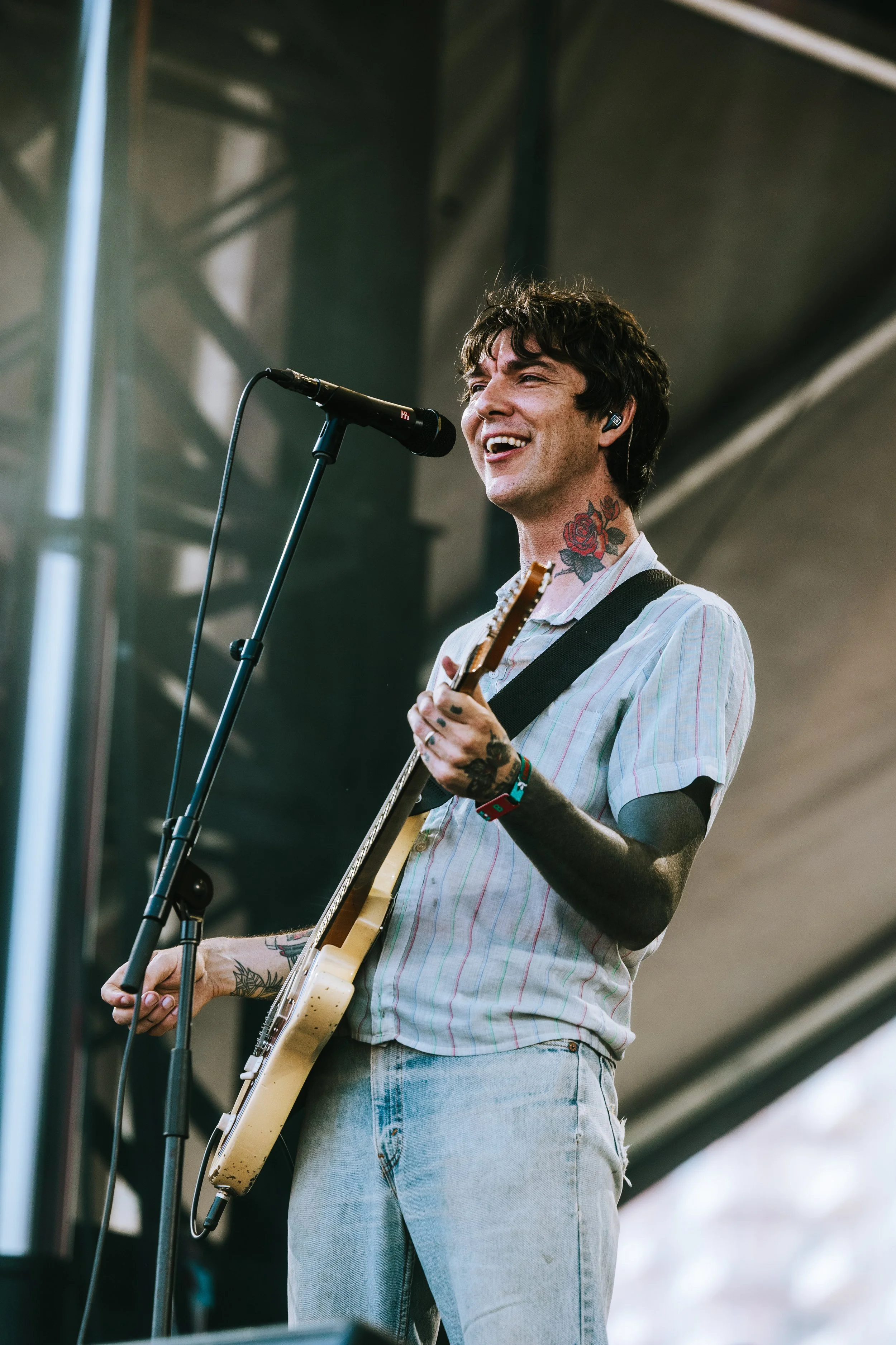 Joyce Manor at Vans Warped Tour in Long Beach, California