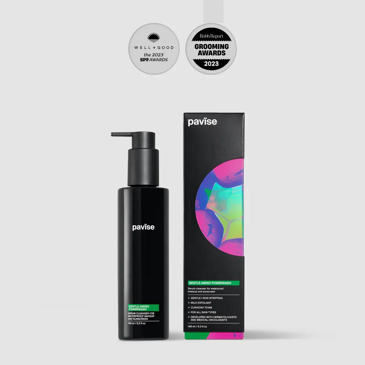 Gentle Amino Powerwash For a one-step double cleanse | 148ml