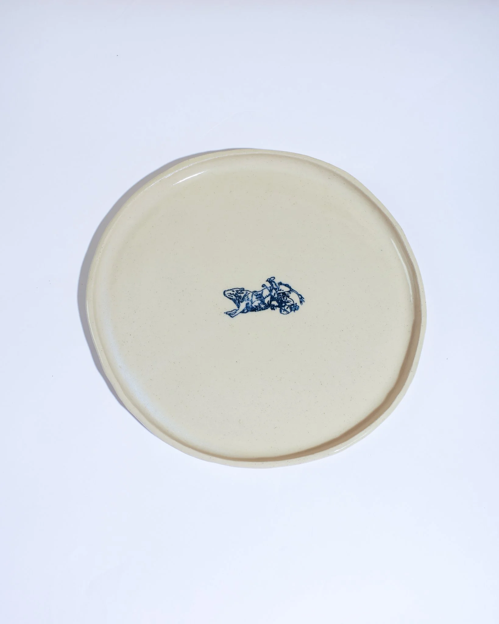 Bucking Bronco Plate