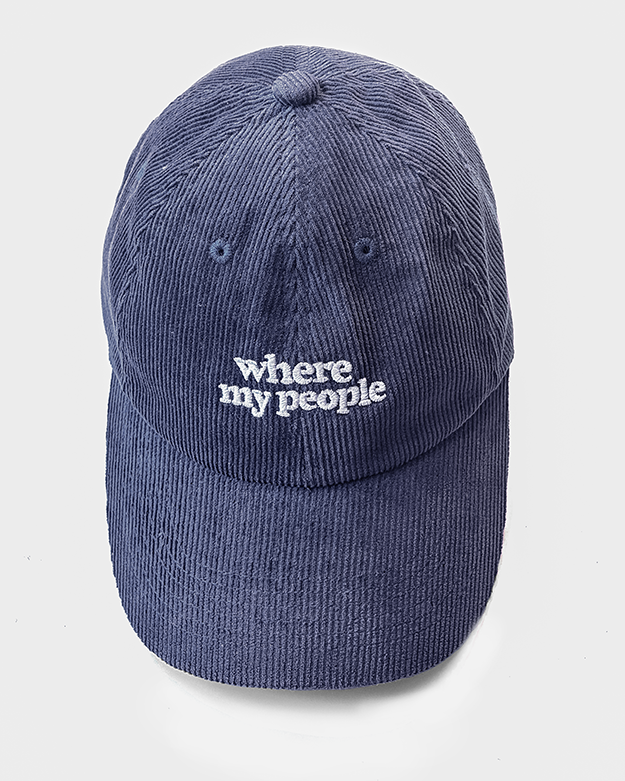 Where My People Corduroy Cap