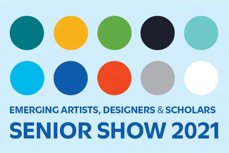 Moore College of Art and Design 2021 Senior Show Branding