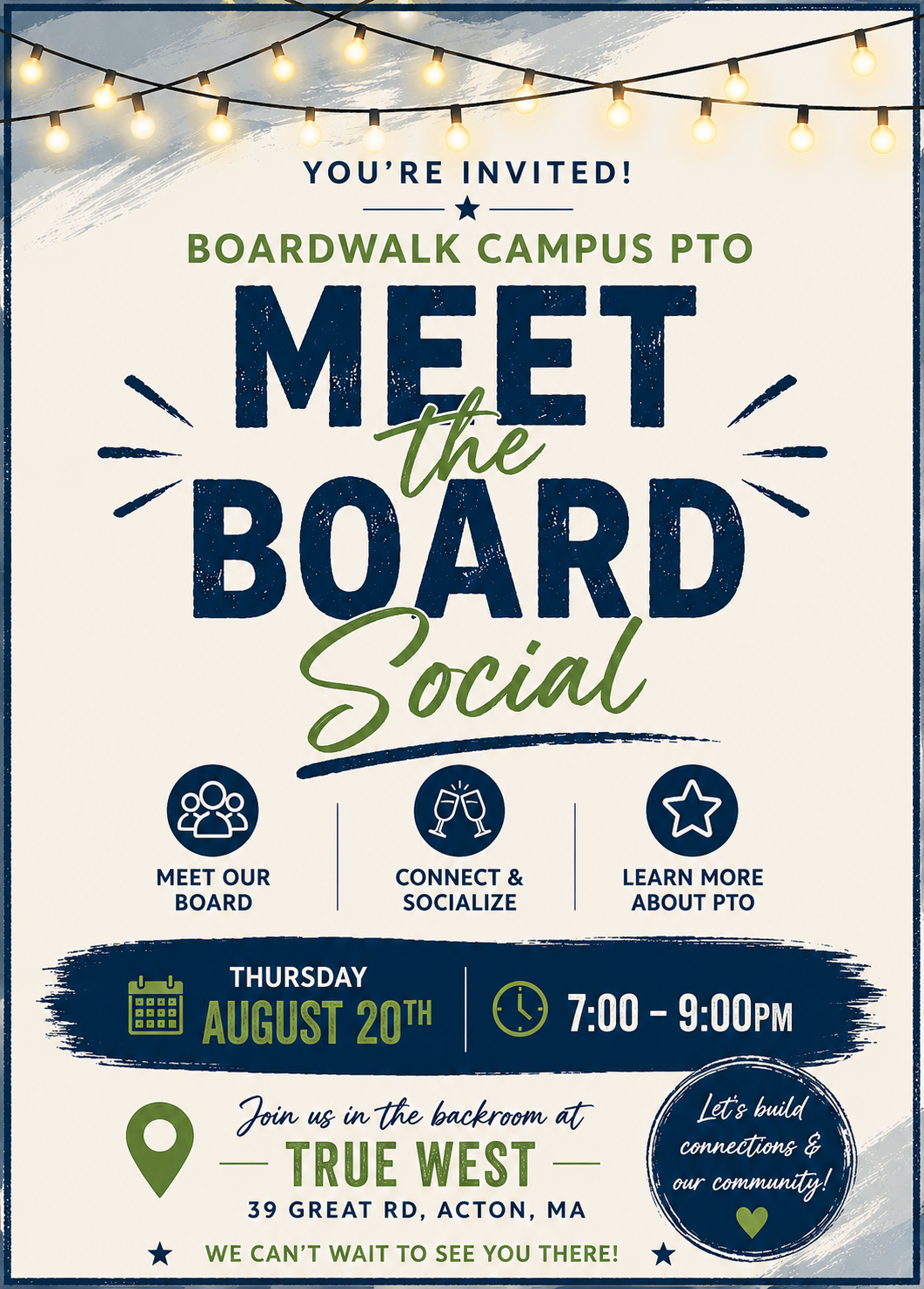 "Meet the Board" Social