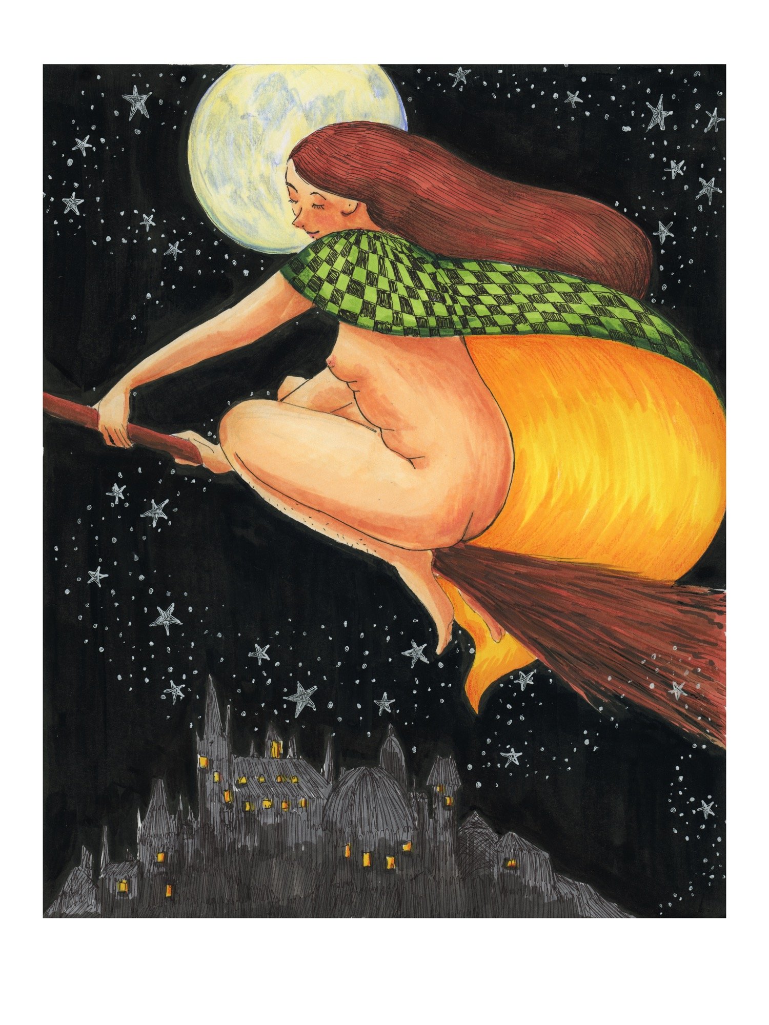 The Witch and Her Moon Archival