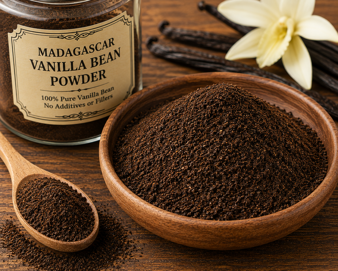 Madagascar Vanilla Bean Powder
