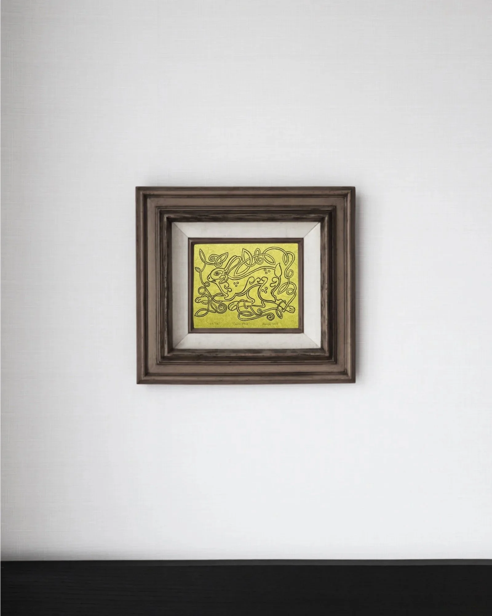 Celtic+hare+framed+yellow+green.jpg
