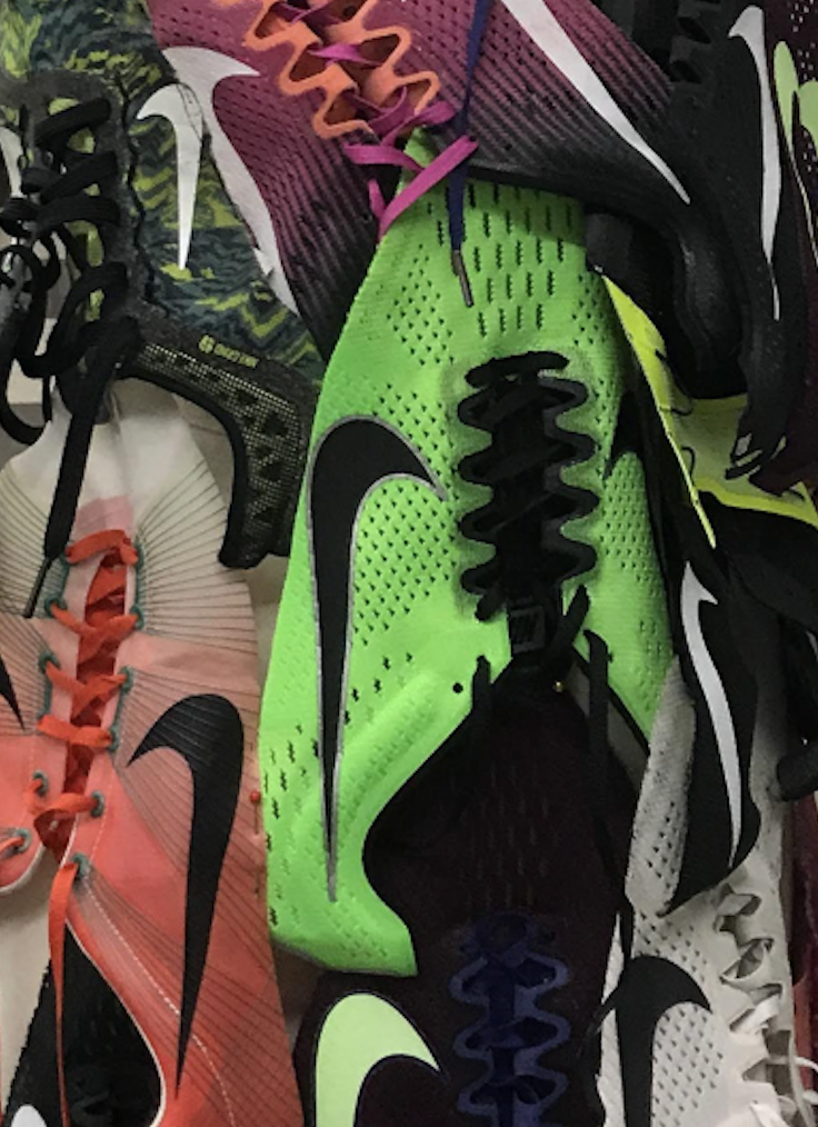 UPCYCLING NIKE SPIKES - IMG FASHION WEEK PROJECT