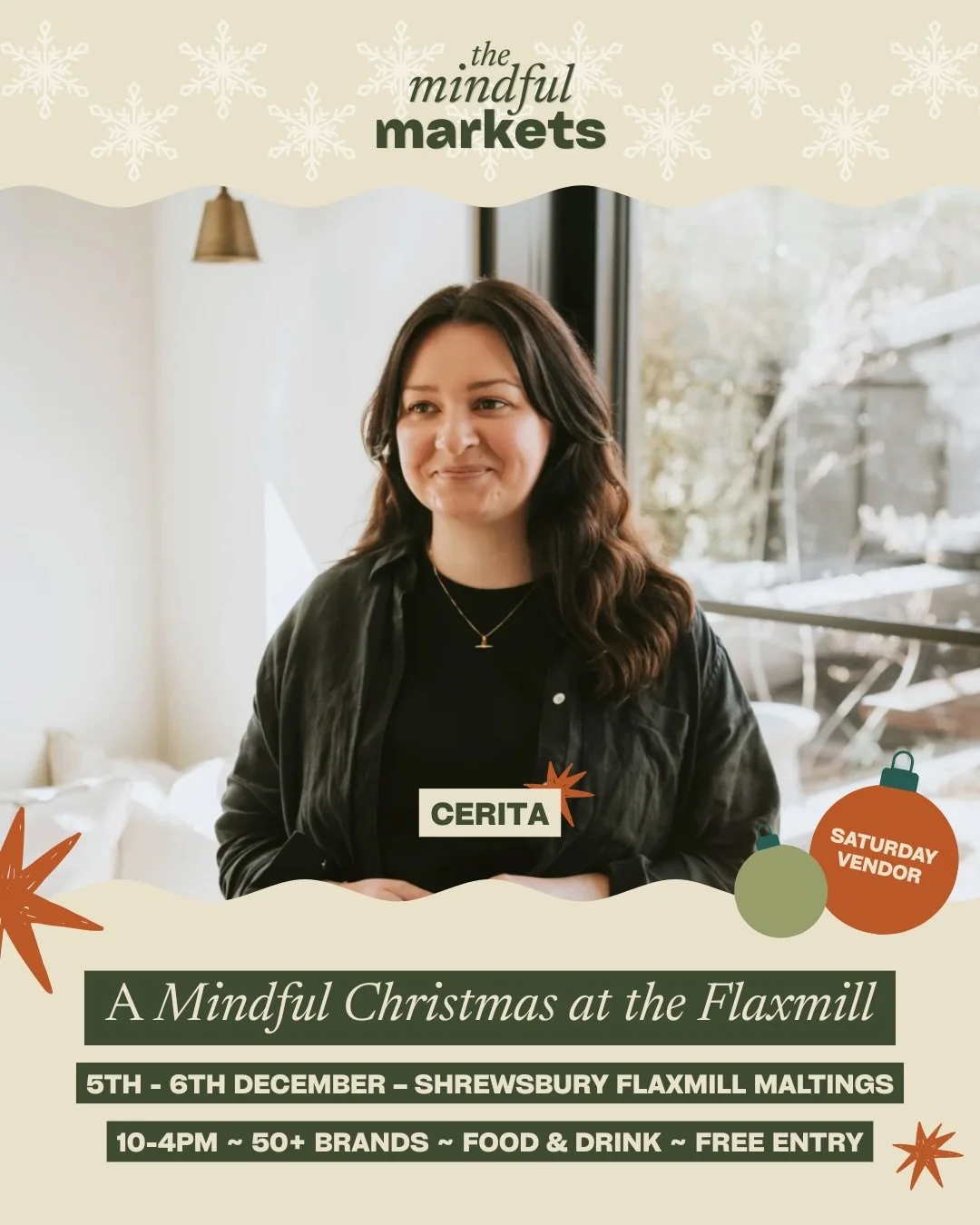 Meet Charlotte from @thecerita_ 🤍🧘

Charlotte, the founder of Cerita, has created a soul nourishing brand that is all about well-being and slower, more intentional living. 

Though home fragrance and paper goods, Cerita helps you create calmness an