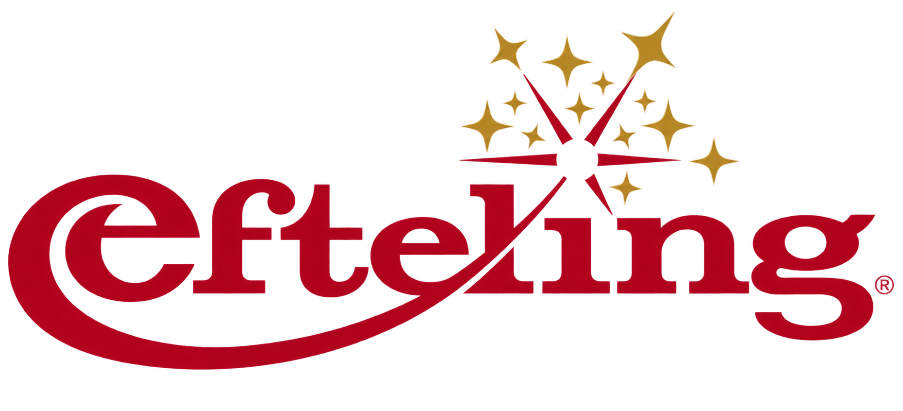 Logo met de tekst 'Echte Ting' en een stervormig ontwerp boven de tekst.