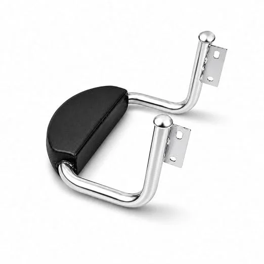 Chrome Backrest Seat Handle with Cushion Royal Enfield Bullet, Classic, Standard & Electra 350