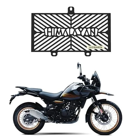 Radiator Guard Black Royal Enfield Himalayan 450