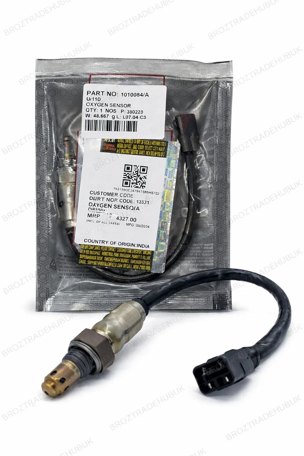 Royal Enfield Oxygen sensor Himalayan 411 Euro 4 2018-2020 Classic 500 Euro 4