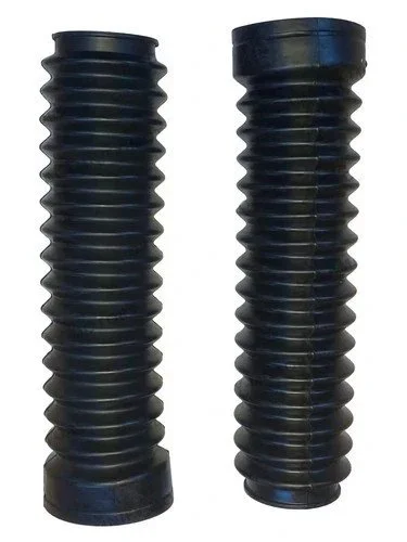 Genuine Royal Enfield Front Rubber Fork Gaiter Below Set Himalayan 411cc UK