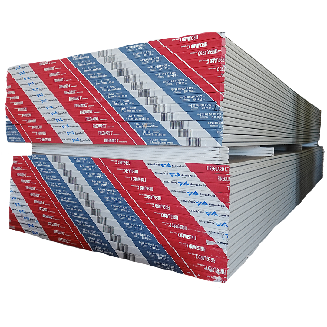 ToughRock 5/8-in x 4-ft x 12-ft Fireguard Fire Resistant Regular Drywall Panel