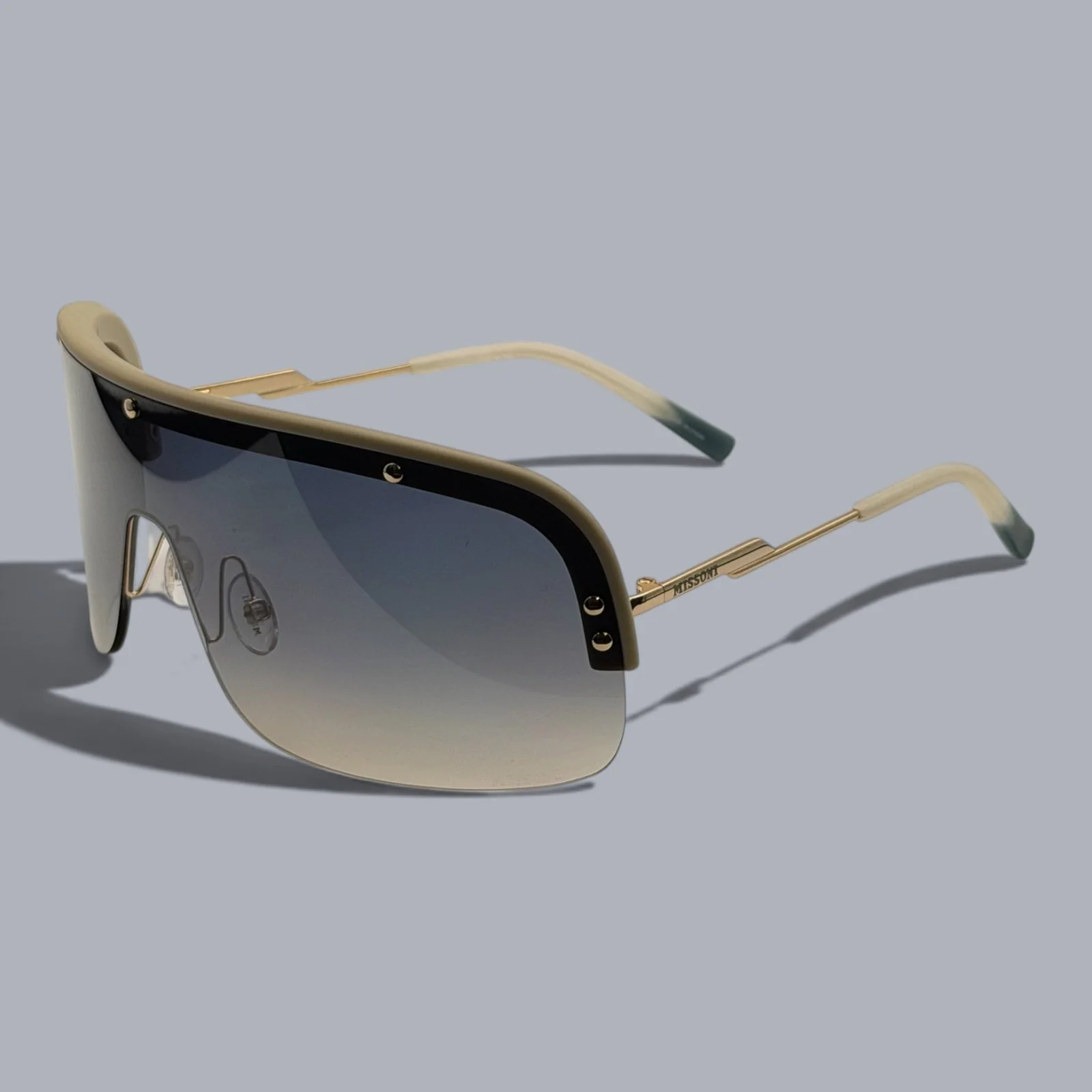 Missoni MIS 0185/S 0BGH/I4 Women’s Shield Sunglasses (Sample Final Sale)